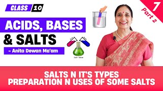 Acids Bases amp Salts  Salt amp its preparations Part II [upl. by Ramso]