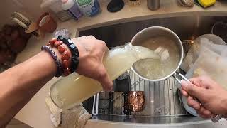 HOW TO MAKE AGAR EASY COCONUT WATER AGAR FOR MYCELIUM [upl. by Marte243]