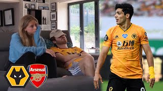 BOOM SAKA LACA  Wolves Vs Arsenal 02 Finerrz Vlogglebox [upl. by Carlile]