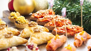 ¡Sorprende esta Navidad 🎄 5 Canapés que Nadie Espera para Brillar como un Chef ⭐ [upl. by Enyawad]