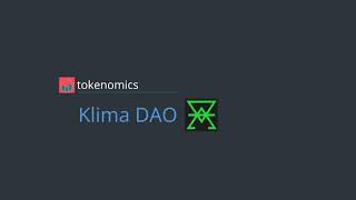 Tokenomics 101 Diagram Walkthrough Klima DAO [upl. by Riamu451]