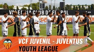 RETRANSMISIÓN DEL PARTIDO DE LA YOUTH LEAGUE VALENCIA CF 0  JUVENTUS 1 [upl. by Akel]