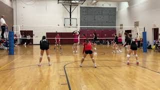 JV tournament Bedford vs Windham Second Set [upl. by Travax]