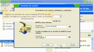 Tutorial IncrediMail Configurar cuentas de correo electronico [upl. by Labotsirc]