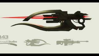 Halo 4 leaked weapon the reaper READ DESCRIPTION [upl. by Tugman]