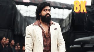 KGF 2  SULTAN Full Video Hindi Songs in 8K  4K Ultra HD HDR 60 FPS [upl. by Sloatman]