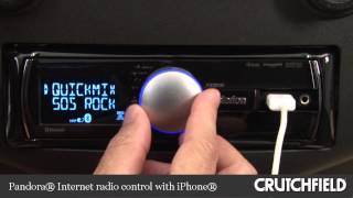 Clarion FZ502 Digital Media Receiver Display and Controls Demo  Crutchfield Video [upl. by Yanehc638]