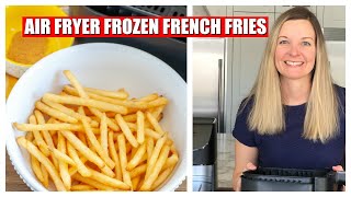 HOW TO MAKE FROZEN FRENCH FRIES IN THE AIR FRYER  AIR FRYER FRENCH FRIES [upl. by Belier]