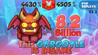 This GARGOYLE is INSANE  82 Billion  PVP Rush Royale [upl. by Onahpets]