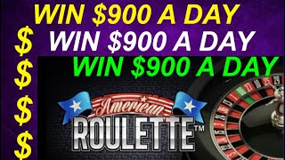 WORLDS GREATEST ROULETTE STRATEGY EVER WIN 900 A DAY [upl. by Nebeur]