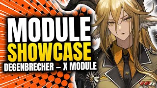 Arknights Degenbrecher X Module Showcase  Comparison [upl. by Ilesara358]