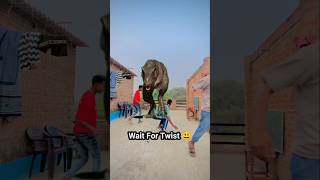 Dinosaur Aa Gaya 😲 shorts mimicry [upl. by Neyu]