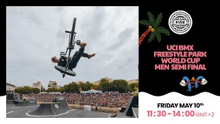 FISE MONTPELLIER 2024  UCI BMX Freestyle Park World Cup Men Semi Final [upl. by Sophi63]