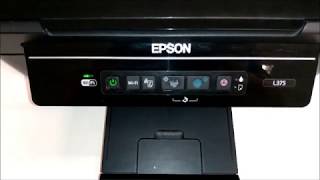 Como resetar almofada Impressora Epson L375 [upl. by Azer229]