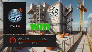 CS2 FACEIT ROAD TO 3000  VERTIGO K15A6D11 2 [upl. by Tybalt656]