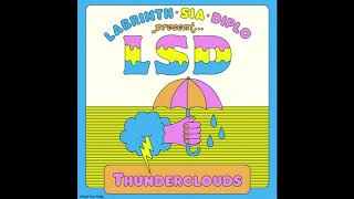 LSD  Thunderclouds ft Sia Diplo Labrinth Official Instrumental  Backing Vocals HQ [upl. by Spiros95]