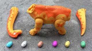 Dinosaur Walking and Laying Eggs Toys [upl. by Kersten]