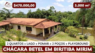 CHÁCARA BETEL EM BIRITIBA MIRIMSP 5000 m² R 470 Mil fabianoimoveissp [upl. by Arres]