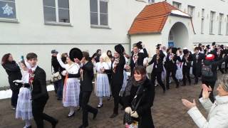 Fastnachtsumzug Niedersorbisches Gymnasium Cottbus 26012017 [upl. by Madlin]