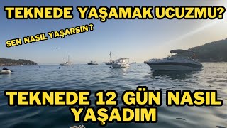 TEKNEDE 12 GÜN ADADA YAŞAMAK UCUZMU TEKNEDE NASIL YAŞANIR BURGAZADAYI GEZİYORUM 2karavandoğaolta [upl. by Ahtrim563]