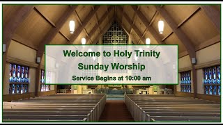 Holy Trinity Sunday Worship July 7 2024 [upl. by Nylorahs]