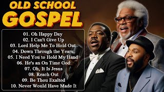 Top Old School Gospel Songs  OLD SCHOOL GOSPEL GREATEST HITS [upl. by Anihpled]