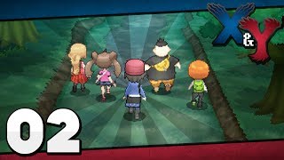 Pokémon X and Y  Episode 2  Santalune Forest [upl. by Tehc531]