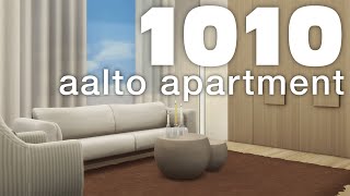 1010 alto apartment  the sims 4  speedbuild [upl. by Gavrilla]