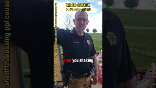 Citizen Kicks Corrupt Cops Off His Property badcops shorts [upl. by Kuhn]