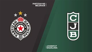 Partizan NIS Belgrade  Joventut Badalona Highlights  7DAYS EuroCup RS Round 6 [upl. by Affer]