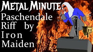 Paschendale Riff by Iron Maiden • Mile High Shred Metal Minute [upl. by Homerus592]