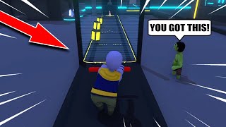 THANOS AND HULK PLAYING BOWLING in NEW HUMAN FALL FLAT MAP [upl. by Ettegirb]