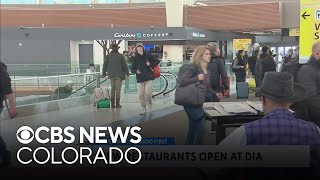 New restaurants open at Denver International Airport in Concourse C [upl. by Chud]