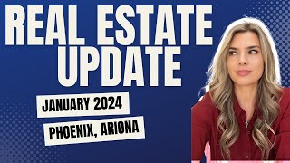 Phoenix Real Estate Market Update │January 2024 [upl. by Raclima864]