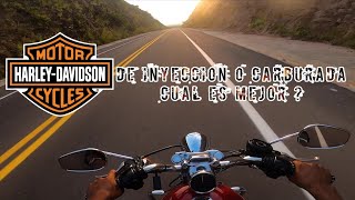 Harley Davidson carburador o inyeccion cual es mejor   MOTOVLOG [upl. by Alisun]