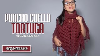 PONCHO A CROCHET PARA MUJER PASO A PASO ✅ [upl. by Ajax]