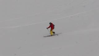 Sportgastein Telemarkschwung 08012012mp4 [upl. by Cand442]