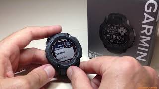 Garmin Instinct 2X  Lets do a basic Gaming Activity [upl. by Orsino967]