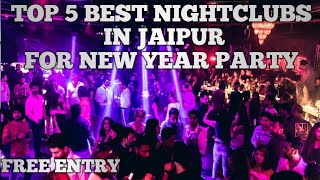 best nightclub for new year party l jaipur best Nightclubs l jaipur top 5 nightclubs l 2021 [upl. by Rocher]