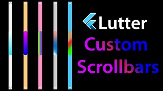 Flutter Tutorial  Create Custom Scrollbars  Draggable Scrollbar [upl. by Otina804]