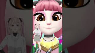 TOKYO REVENGERS CHARACTER And My talking Angela 2 [upl. by Inalel]