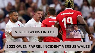 Farrell 2023 Fiasco Nigel Owens on the Overturned Red Card [upl. by Vassaux]