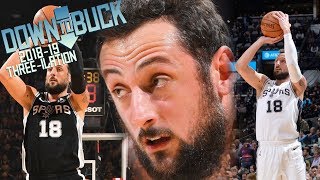 Marco Belinelli All 147 ThreePointers Full Highlights 201819 Season Threeilation [upl. by Yerffej]