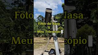 Nasa X Meu Telescópio telescope nasa spaceexploration universo astronomia [upl. by Barcroft338]