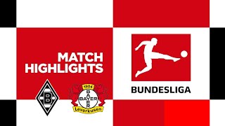 Mönchengladbach vs Leverkusen  Highlights  Bundesliga 202425 [upl. by Rhyne214]