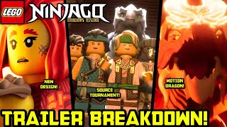 PART 2 Teaser Trailer Breakdown 🐉 Ninjago Dragons Rising Season 2 Part 2 News Details You Missed [upl. by Goode11]