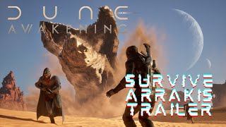 Dune Awakening – Survive Arrakis  Official Trailer [upl. by Qifar]