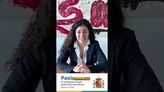 A special message from Ms Paola senior immigration lawyer Spanish desk 🇪🇸 spain visa [upl. by Esinehs411]