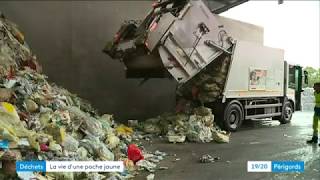 Recyclage en Dordogne  mais où vont nos poubelles jaunes [upl. by Bride]