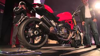 2014 Ducati Monster 1200S  EICMA 2013 Milan Motorcycle Show [upl. by Sinegold]